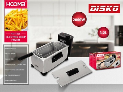 900 W Trevi Idea CL269 Friggitrice 1 Liter Acciaio 