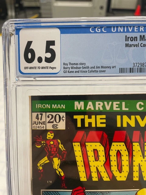 The Invincible Iron Man #47 CGC 6.5 Marvel Comics 1972 Origin Iron Man Retold 3