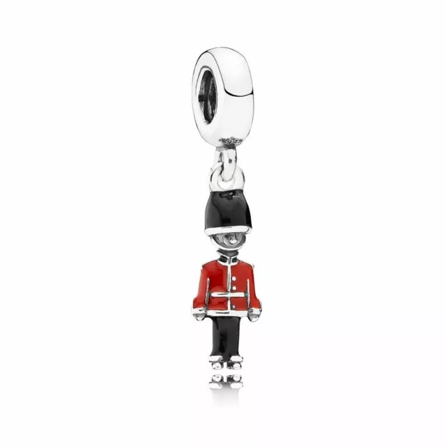 TOY SOLDIER 925 Sterling Silver Pandora Charm NEW Free Post 791513ENMX