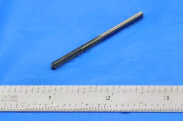 0.12" OD CARBIDE REAMER .1115 SHANK 4 FL .12 .1200 .1250 UNDERSIZE #31 3 mm