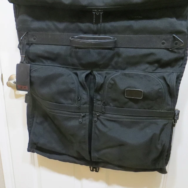 Black Tumi Alpha Ballistic Bifold Garment Bag Suitcase 231D3 3