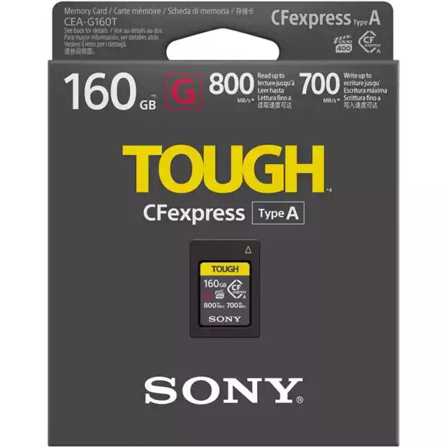 Sony 160GB Olympus Tough Cfexpress Type A G160T Serie G VPG400