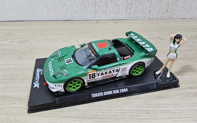 タカラ QuattroX Slot Racing DOME NSX 2004 SCALEXTRIC QUATTROX SLOT Cars, Takata Dome Honda Nsx 2004