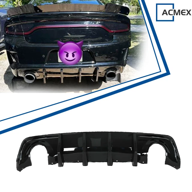 FOR 20202023 DODGE Charger SRT Widebody Rear Bumper Diffuser Lip