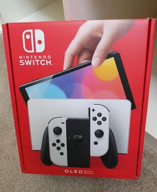 NINTENDO SWITCH OLED Model Handheld Console 64GB White , Brand New