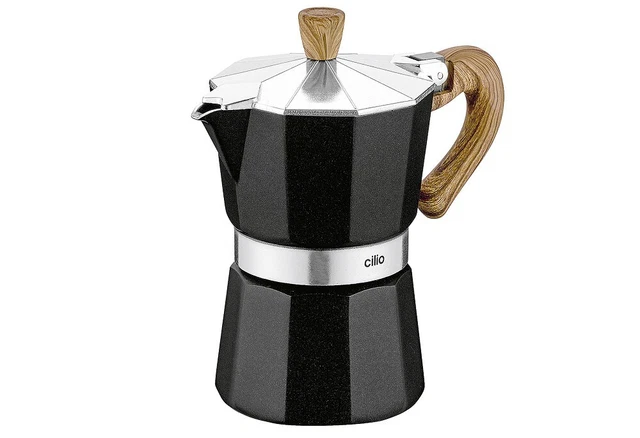 cilio tisch-accessoi HAUSRAT Espressokocher 'Classico Natura' 3 Tassen