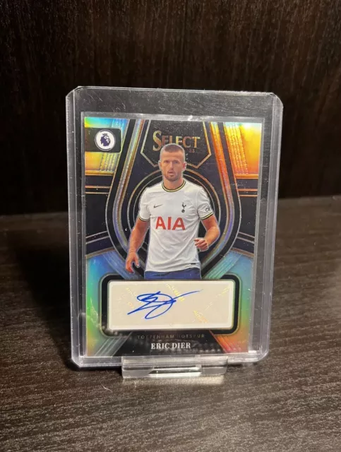 2022-23 Panini EPL Select Eric Dier Silver Prizm Base AUTO - Tottenham