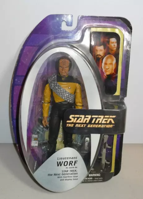 Art Asylum Star Trek The Next Generation Lieutenant Worf figure Diamond Select