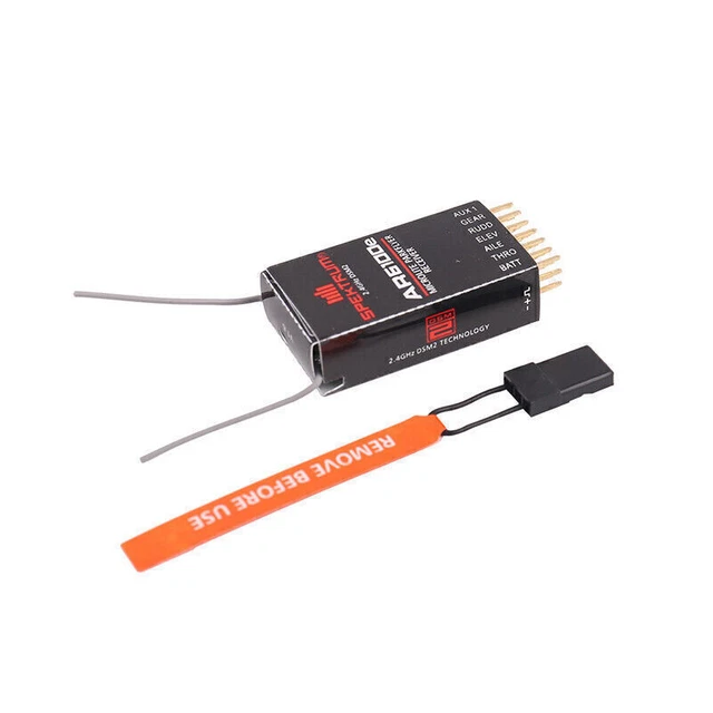 Récepteur 2,4 GHz DS-M2 AR6200 + Satellite – 6 Canaux, Spektrum DSM2, Pour Avions RC