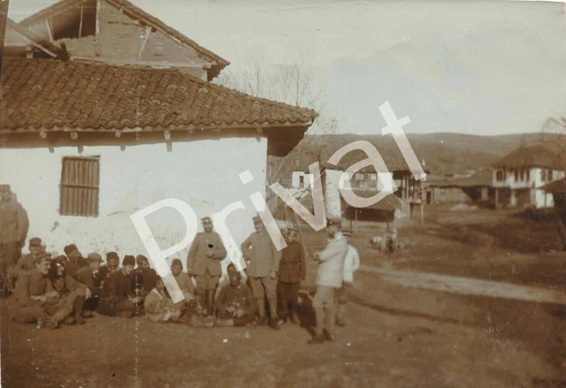 FOTO WK I Soldaten Zigeuner Kumanovo Општина Куманово Mazedonien Balkan ...