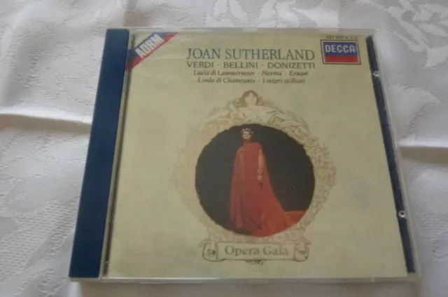Joan Sutherland Verdi Bellini Donizetti - Cd Album