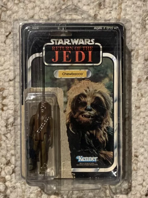 Star Wars Vintage Kenner 1983 Chewbacca ROTJ 77 Back 100% ORIGINAL