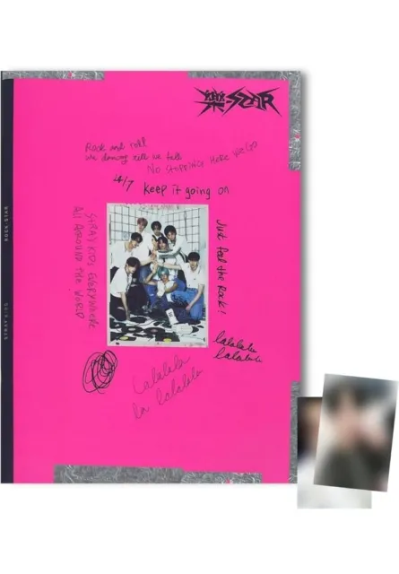 [SEALED] Stray Kids 樂-STAR/ROCKSTAR Album (Rock Version) PINK