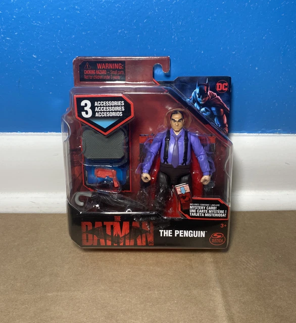 DC Spin Master The Batman PENGUIN 4" Action Figure 2022 NEW