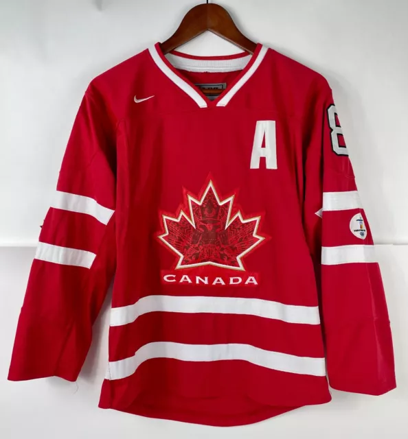 Nike Team Canada Crosby Hockey Jersey Red Vancouver 2010 Olympics Large / XL