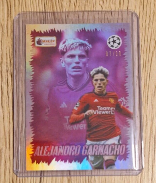 TOPPS MERLIN HERITAGE 23/24 Alejandro Garnacho 7/10 Manchester United