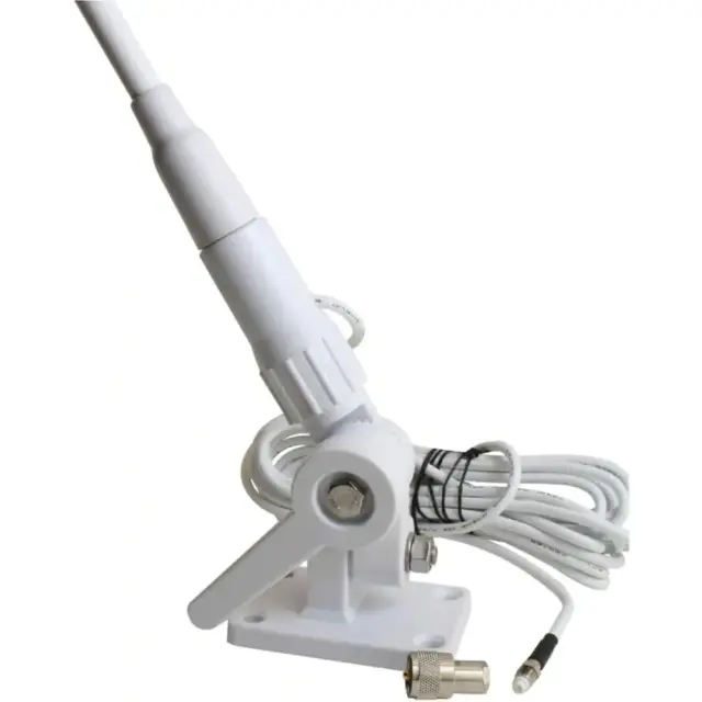 46 In. Vhf Marine Antenna | Tram Fiberglass Pretuned With Browning Cable Mount