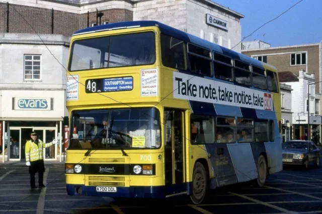 Bus Photo Solent Blue Photograph X Southern Vectis 700 Picture Leyland Olympian.