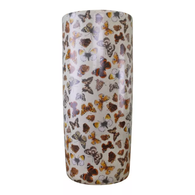 Schmetterling Keramik Regenschirmständer Gehstock Halter Aufbewahrung oder Vase 46cm 2