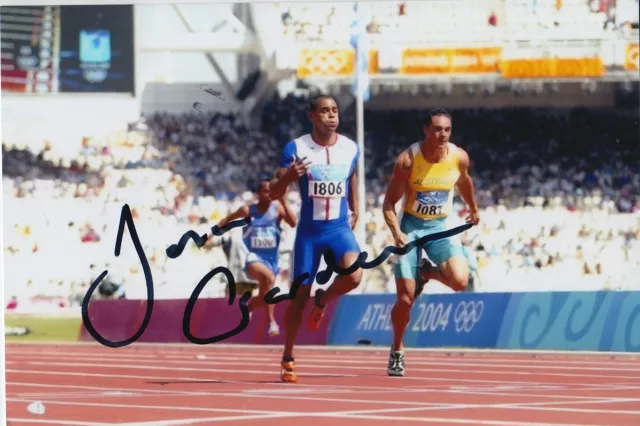 Jason Gardner Hand Signed Great Britain 6X4 Photo Athens 2004 6.