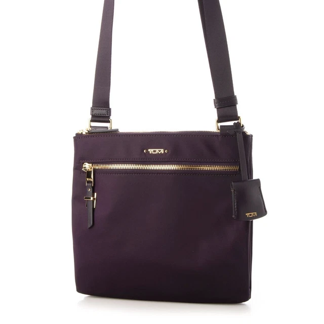 Tumi Shoulder Bag TULA CROSSBODY Nylon BLACKBERRY 196328BBYE