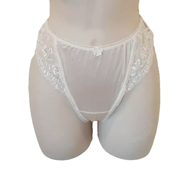 JANET REGER WINE Satin And Lace Thong Size 16 New With Tags And Gift Bag  £3.79 - PicClick UK