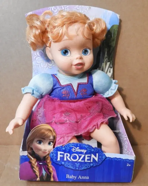 (Disney) Frozen Baby Anna Doll 2013 (Jakks Pacific) New!!