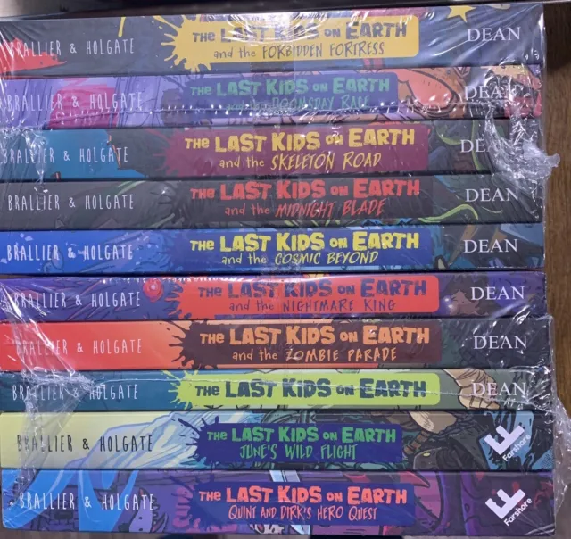 Max Brallier the Last Kids on Earth 10 Books Collection Set NEW SEALED