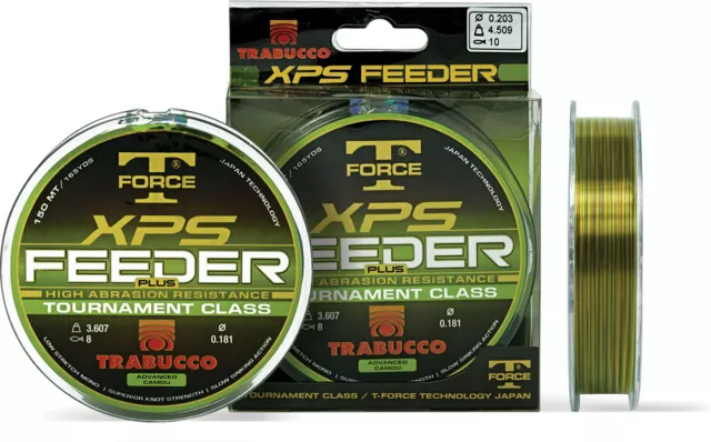 TRABUCCO T-FORCE XPS FEEDER PLUS 150mt./165yds. 0.18; 0.20; 0.22; 0.25;  0.30mm $8.60 - PicClick