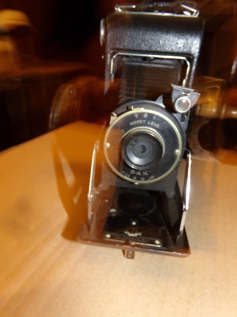 Kodak 1940’s Vigilant Jr. Six-16 Folding Camera Nice