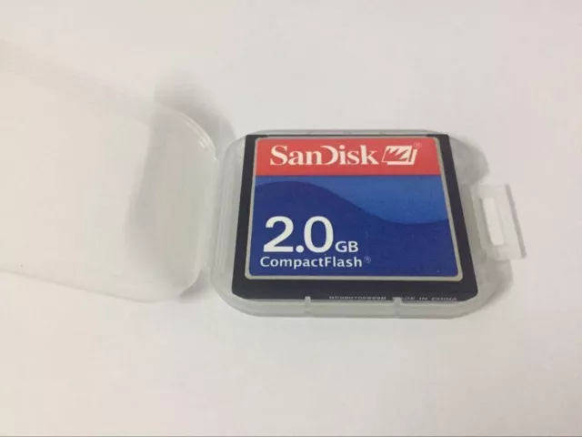 Sandisk 2GB CompactFlash CF Memory Card SDCFJ