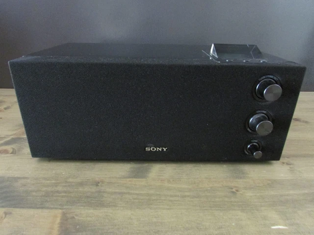 SONY ICF-M1000 AM/FM PLL Synthesized Digital Table Radio Black Piano ...