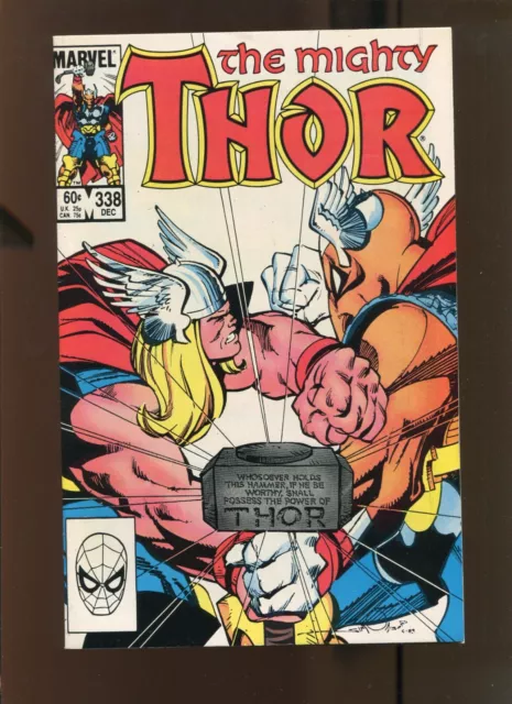 MIGHTY THOR #338 - DE- 2nd appearance Beta Ray Bill  (8.0) 1983