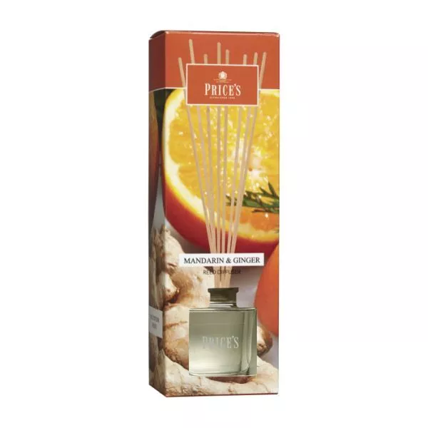 (99,50 EUR/l) Prices Candles - Reed Diffuser Mandarin & Ginger - 100ml