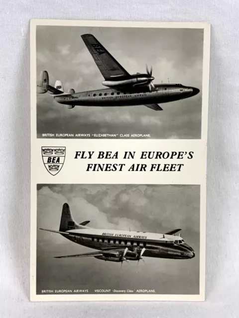 British European Airways "Elizabethan Class" Viscount - FLY BEA!