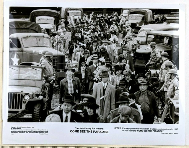 1990 COME SEE The Paradise Japanese Internment Camp Movie Press Photo