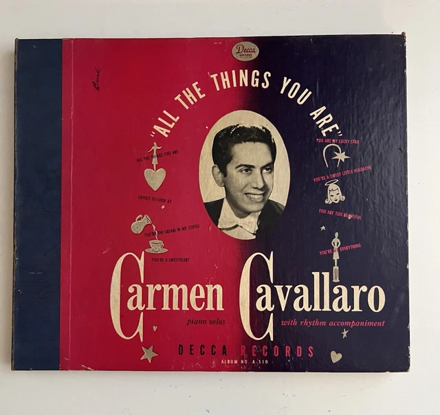 CARMEN CAVALLARO PIANO Collection 10CD Box Set Oldies Jazz