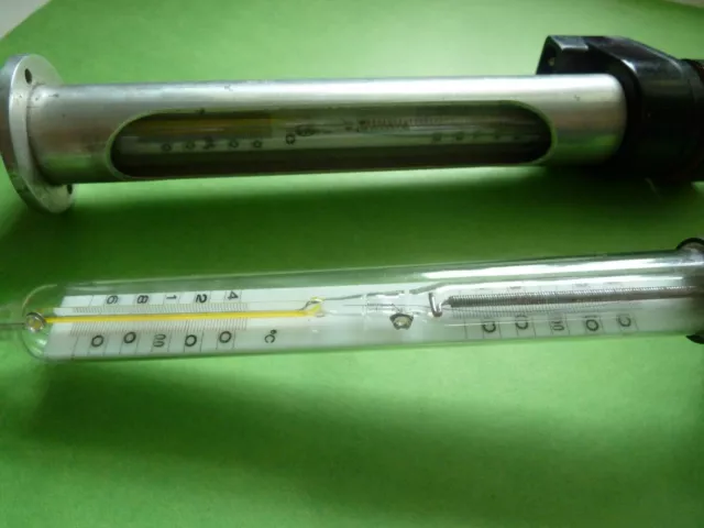 Heju Thermometer Heju S.F. 50ziger  Jahre (Dampfsterilisator) 2 Stück 8