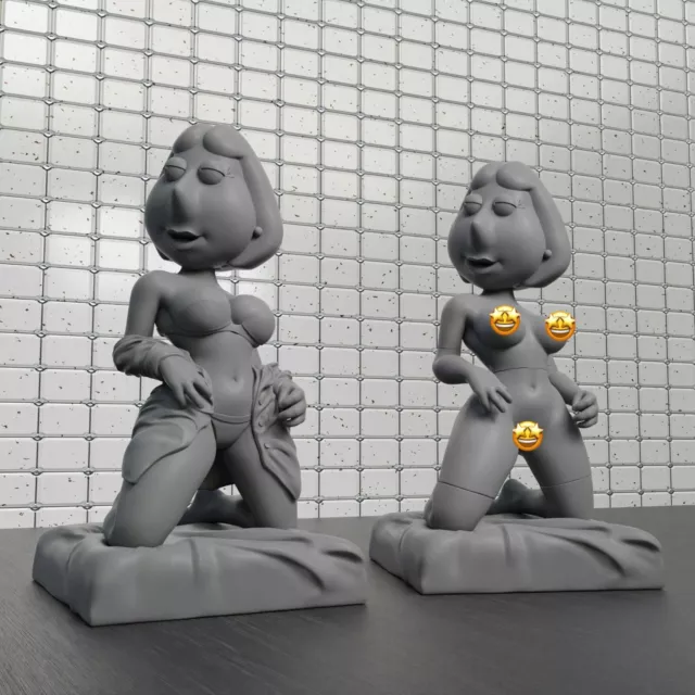 Sexy Lois Griffin Family Guy  Cartoon NSFW 13.2" Custom Resin Model Kit DIY