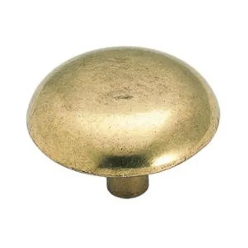 831LB Light Antique Brass (Gold) 1 1/4" Cabinet Knob Pulls Amerock Allison