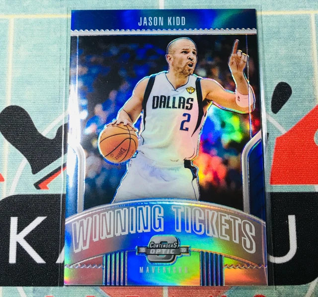 2018/19 Panini Contenders Optic - Jason Kidd (Winning Tickets, Silver Prizm) 