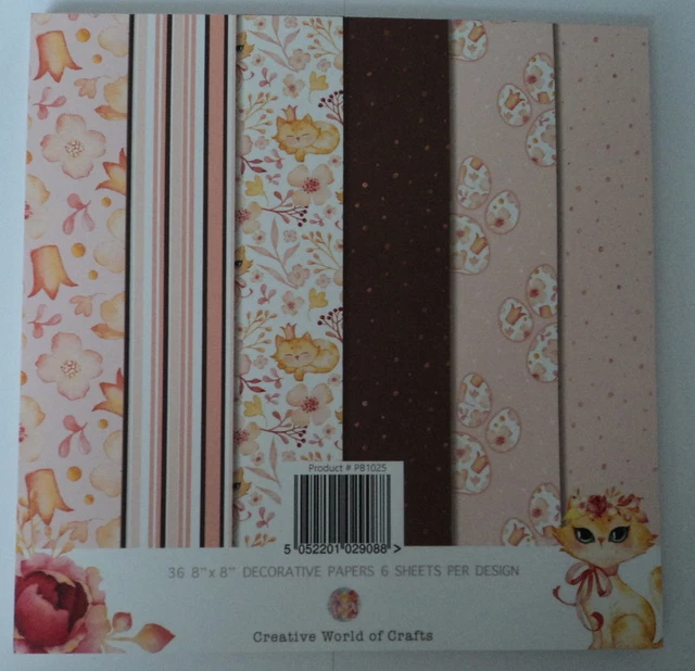 Schnäppchenpapier Boutique-Pads 8"" X 8"" - Hübsch Rein Für Karten & Handwerk 2