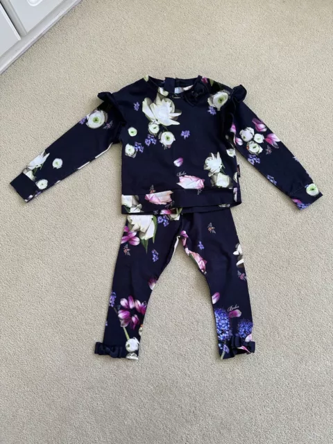 Baby Girl Ted Baker Top & Leggings Are 18 - 24 Months