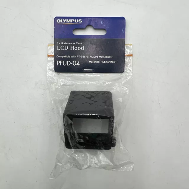 Olympus Rubber Lcd Hood Pfud-04 For Underwater Case Pt-015/017