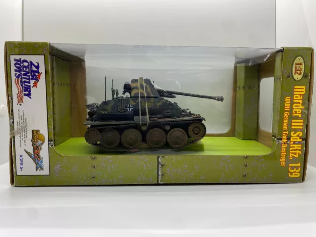 21st Century Toys 1:32 Scale MARDER III Sd.Kfz. - WWII German Tank Destroyer