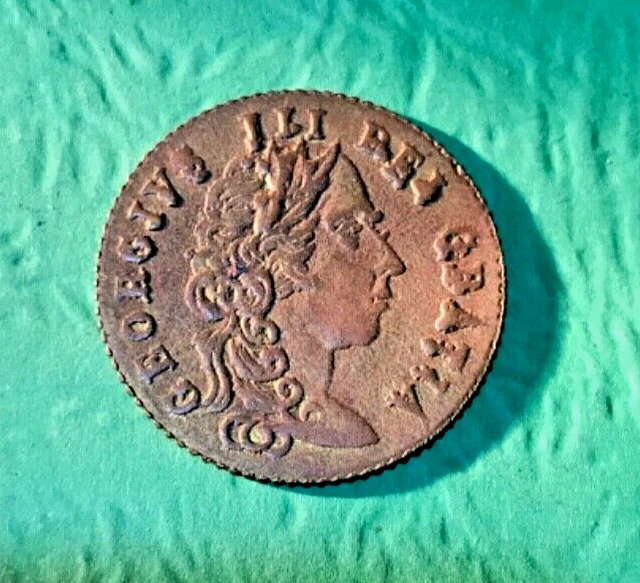 ☆ INTERESTING  !!- 1797 dated King George III Gaming Token !! ☆ Nice Detail ☆