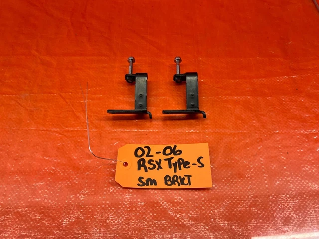 02-06 Acura Rsx & Ep3 - Intake Manifold Cover Mounting Bracket Set Of 2 Oem 186