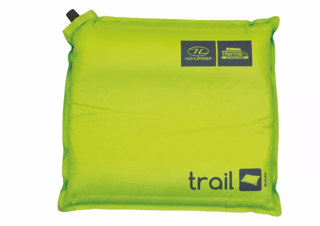 Trail Self Gonfler Oreiller Vert - Autogonflant Couchage Camping Militaire