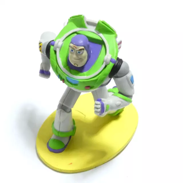 Figurine Toy Story Buzz L'eclair Sur Socle Disney Pixar Jouet Collection (8 Cm)