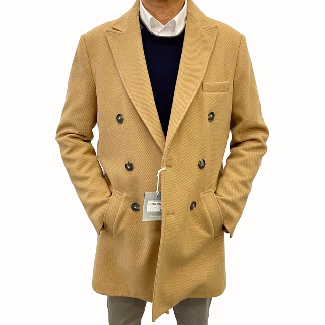 Cappotto Uomo Giacca Giaccone Inverno Parka Giubbotto Made in Italy Sartoriale 4